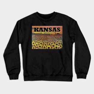 Kansas sunflowers Crewneck Sweatshirt